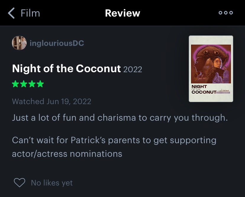 Inglourious_DC's tweet photo. @patrickhwillems @letterboxd Logged it when I first saw it but spreading the word!
#NOTCto2000 https://t.co/I9br4pEUZV