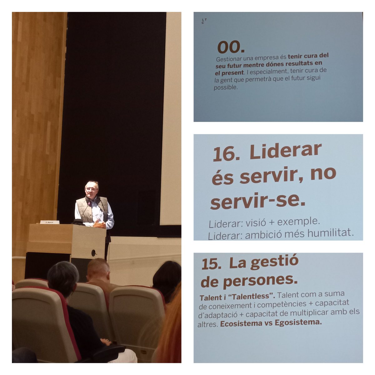solivav's tweet photo. A la #metrotalk d'avui que ha tingut lloc a a la sala d'actes de l'#HUB, hem tingut la sort de poder comptar amb el gran @XavierMarcet amb una conferència inspiradora que ens ha permès alçar la mirada de la operativa del dia a dia #talent #metrotalks #uneix #lideratge https://t.co/nPOMgR6txO
