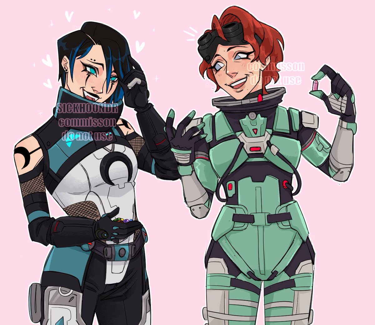 「c0m for  !#myart #ApexLegends 」|spenceのイラスト