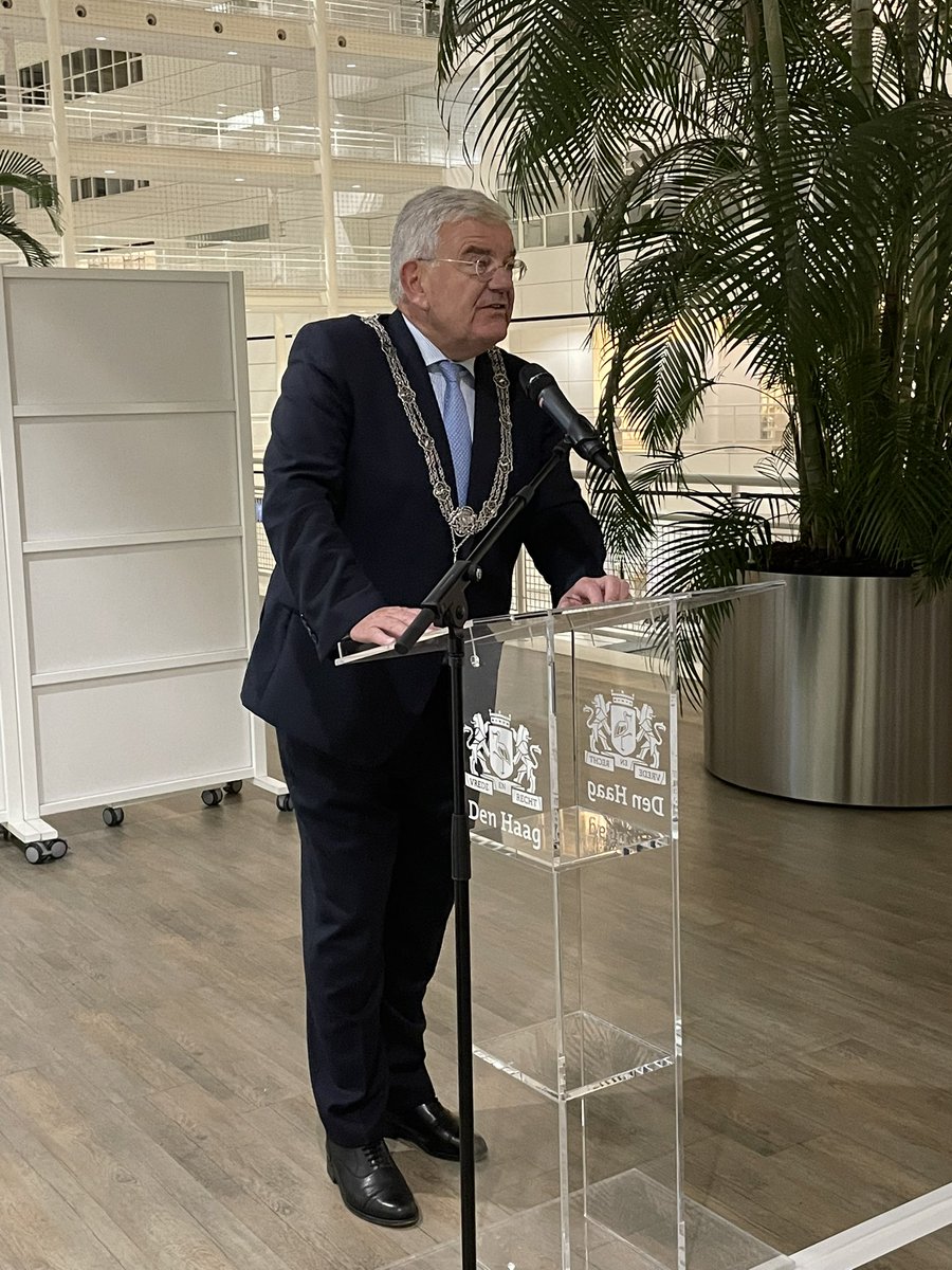 Human Security Collective (@hscollective) on Twitter photo Welcoming words from Mayor <a href="/jan_vanzanen/">Jan van Zanen</a> of the <a href="/CityOfTheHague/">City of The Hague</a> during the Transatlantic #MayoralDialogue reception.
<a href="/GloCal_connect/">THE GLOCAL CONNECTION-Platform for Shared Security</a> <a href="/Strong_Cities/">Strong Cities</a> <a href="/usembthehague/">U.S. Embassy The Hague</a> Welcoming words from Mayor <a href="/jan_vanzanen/">Jan van Zanen</a> of the <a href="/CityOfTheHague/">City of The Hague</a> during the Transatlantic #MayoralDialogue reception.
<a href="/GloCal_connect/">THE GLOCAL CONNECTION-Platform for Shared Security</a> <a href="/Strong_Cities/">Strong Cities</a> <a href="/usembthehague/">U.S. Embassy The Hague</a>