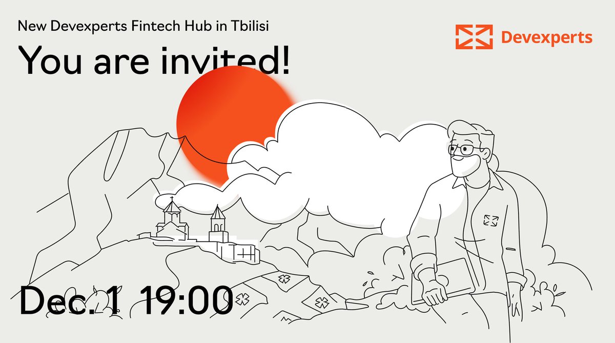 devexperts's tweet image. Never a dull day at our company!
Devexperts is opening yet another Fintech Hub. This time in Tbilisi 🇬🇪
Everyone is welcome, so if you’re around, register now before it’s too late: bit.ly/3E8regR
#devexperts #itcommunity #event #fintech #grandopening
