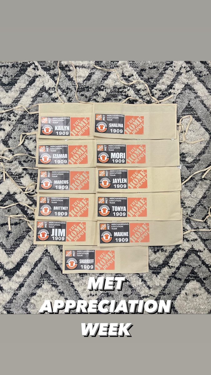 Fatboy aka Joel (@fatboy_decals) on Twitter photo Met Appreciation Week! Thank you for always reaching out <a href="/1909Homedepot/">Homedepot_1909</a> <a href="/iv_mckinney/">James Mckinney IV</a> Met Appreciation Week! Thank you for always reaching out <a href="/1909Homedepot/">Homedepot_1909</a> <a href="/iv_mckinney/">James Mckinney IV</a>
