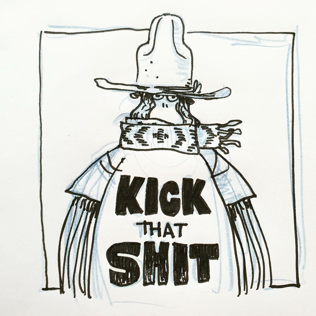 TueVolder's tweet photo. The monday monkey with the motivational message for the week

#kickthatshit https://t.co/xYQRTDpHrG