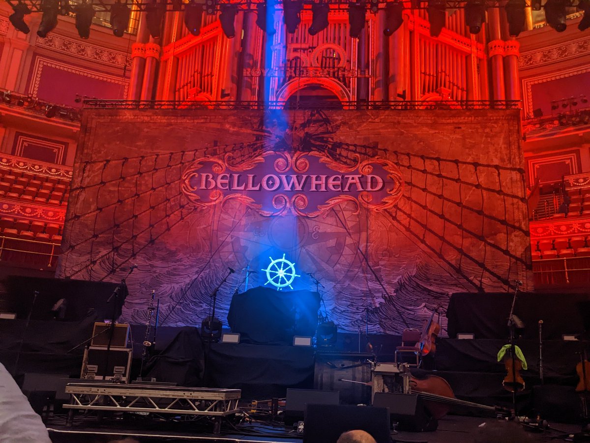emmaprice's tweet image. I've waited since their final gig in 2016 at Oxford Town Hall to see @bellowheaduk again. We're going to dance the roof off the Royal Albert Hall tonight.