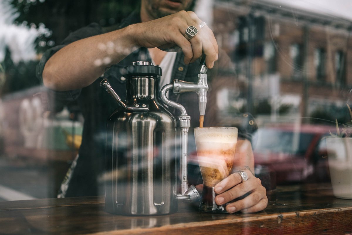 Nitro cold brew makes even the most Monday of Mondays a little bit better.