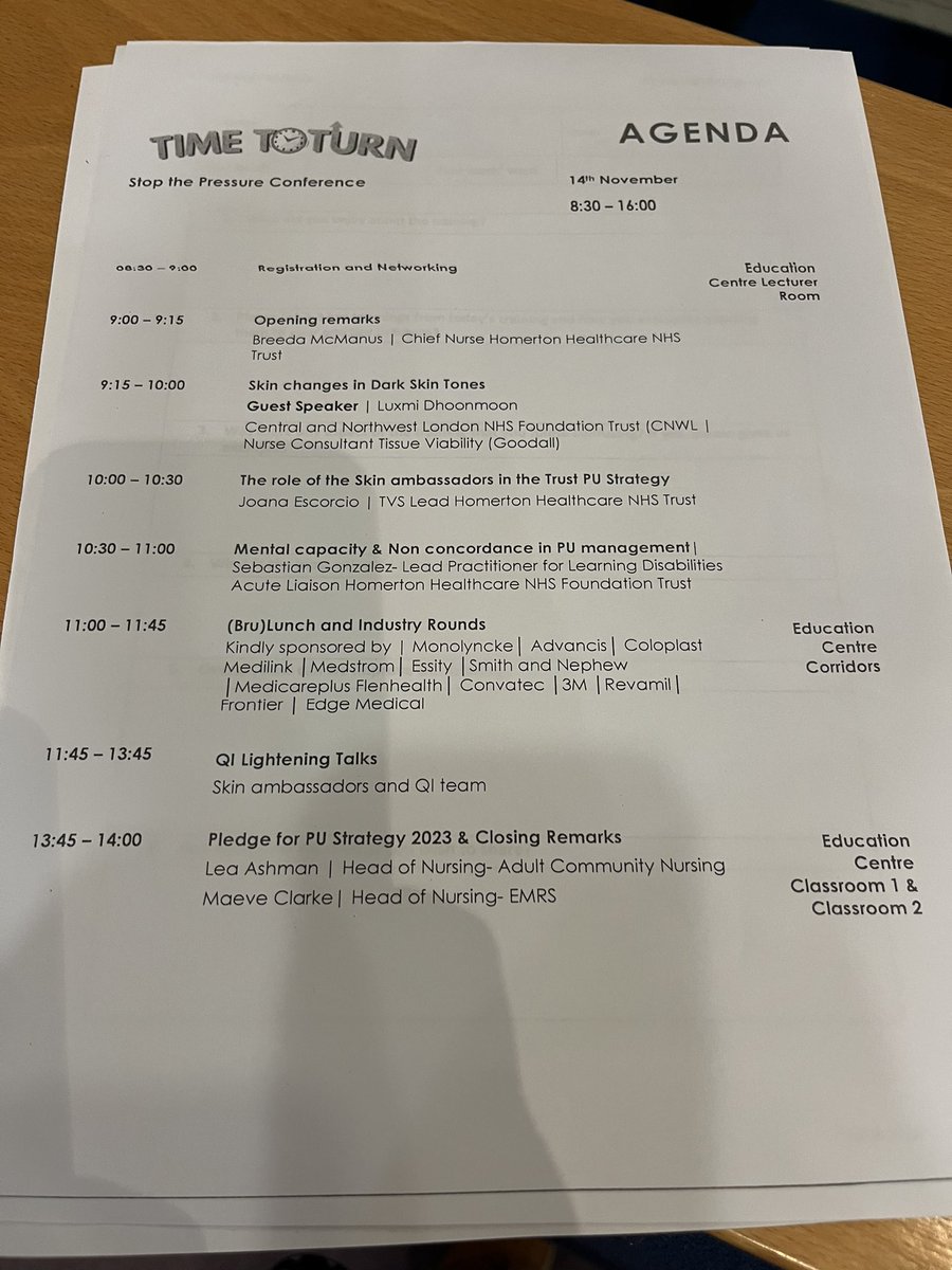 mcmanusb's tweet photo. 👏👏👏 @ServiceTissue @QIHomerton for putting on such a fantastic day. So amazing 2 feel the positive vibe in the room. Huge congrats to our Skin Care Ambassadors on your QI projects. So proud of what everyone has achieved. Let’s keep going #timetoturn #stopthepressure https://t.co/vxVsKINzEl
