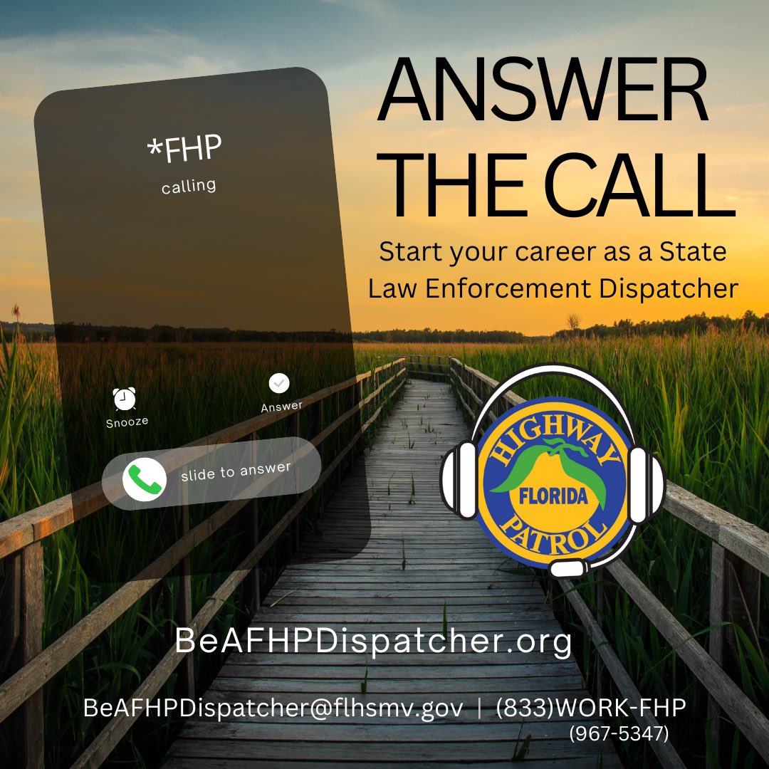 FHPOrlando's tweet photo. When opportunity calls….will you answer? Apply today and dial into your new career! 📞 https://t.co/QI4sb3Sgzq

#yourfutureiscalling #applynow #beadispatcher #nowhiring #FHP https://t.co/9i9lXJgTjJ