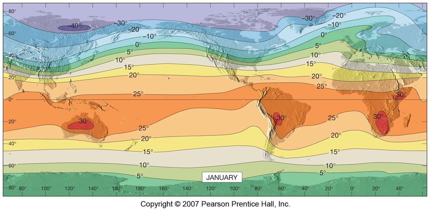Enrique Barrera on Twitter: "🧵🗺️🌡️¿Cómo se distribuyen las variables meteorológicas lo largo del mundo y qué diferencias hay lo largo del año y en promedio? En el hilo de