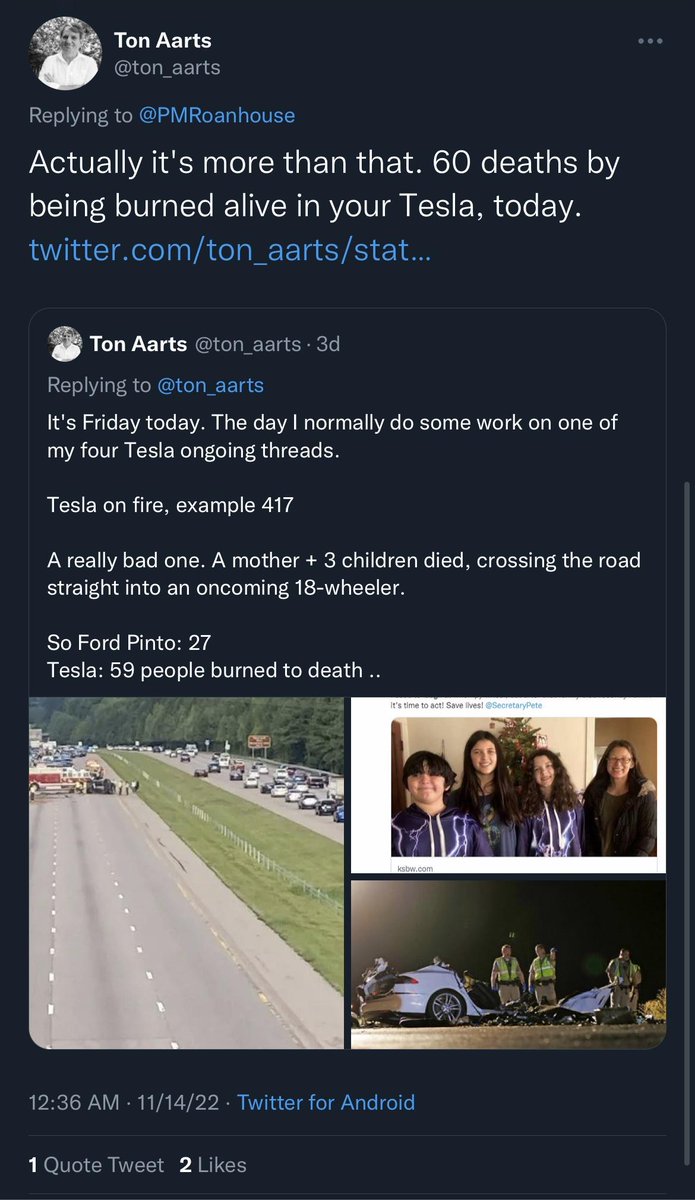 FrancisJimmy12's tweet photo. @mattschneidman Lets help twitter, tesla, and elon butn https://t.co/6IiFOfMVYf
