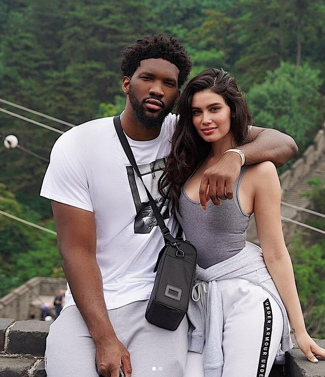 NBAMemes's tweet photo. Joel Embiid really won in life 🙏🏽 https://t.co/II9OS9oyWS