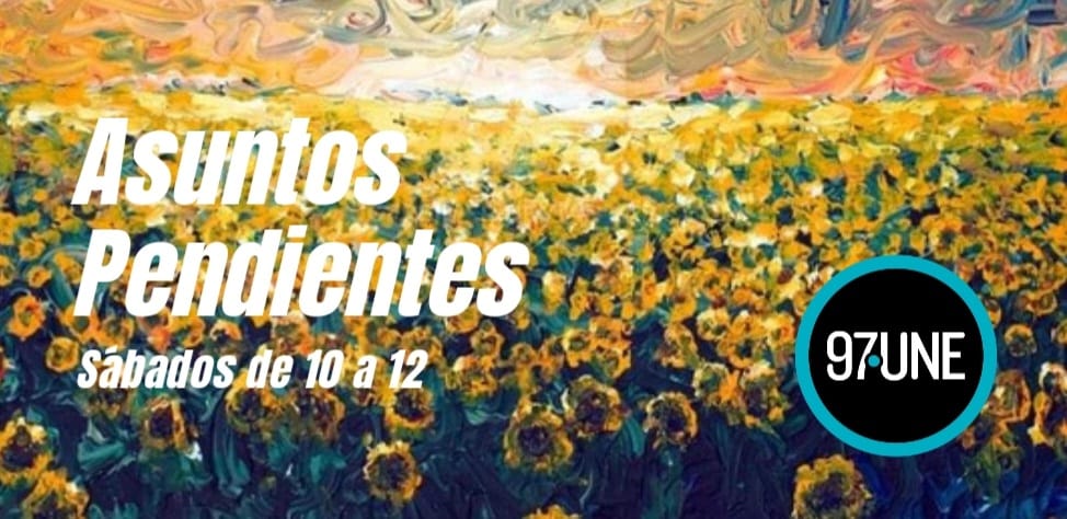 LaUneok's tweet photo. 📣 Cada sábado nos paramos en la vereda de la #Política y la #Comunicación 📚
#AsuntosPenientes🗯10 a 12hs.
🎙@sonegrin y @GerMartinez67

🎧https://t.co/L8BUsqCkgy
📲App 👉https://t.co/bw0buRxNp2
#97Une https://t.co/GoRt4qfz3Q