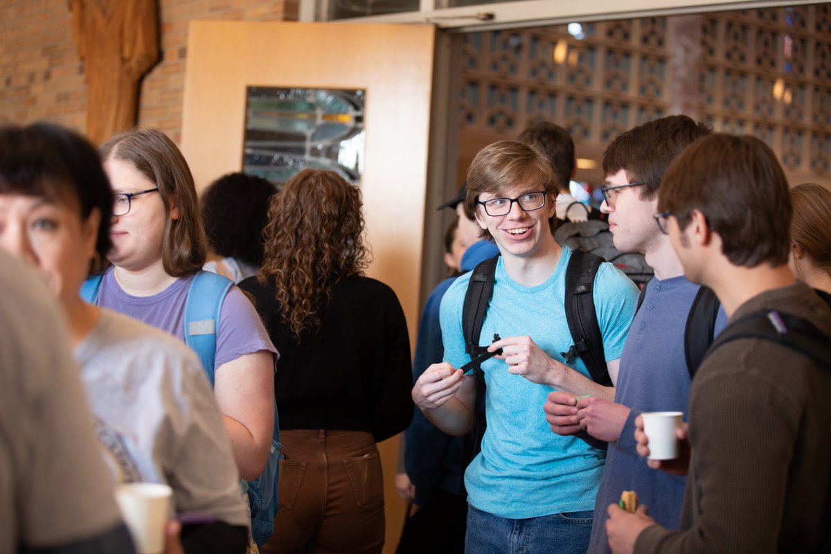 CUWisconsin's tweet photo. Today is the start of CUW's International Education Week! We kicked off the celebrations with an International Flag Procession at Chapel followed by a Mexican churro and chocolate bar!⁠ https://t.co/76TYeRNPup