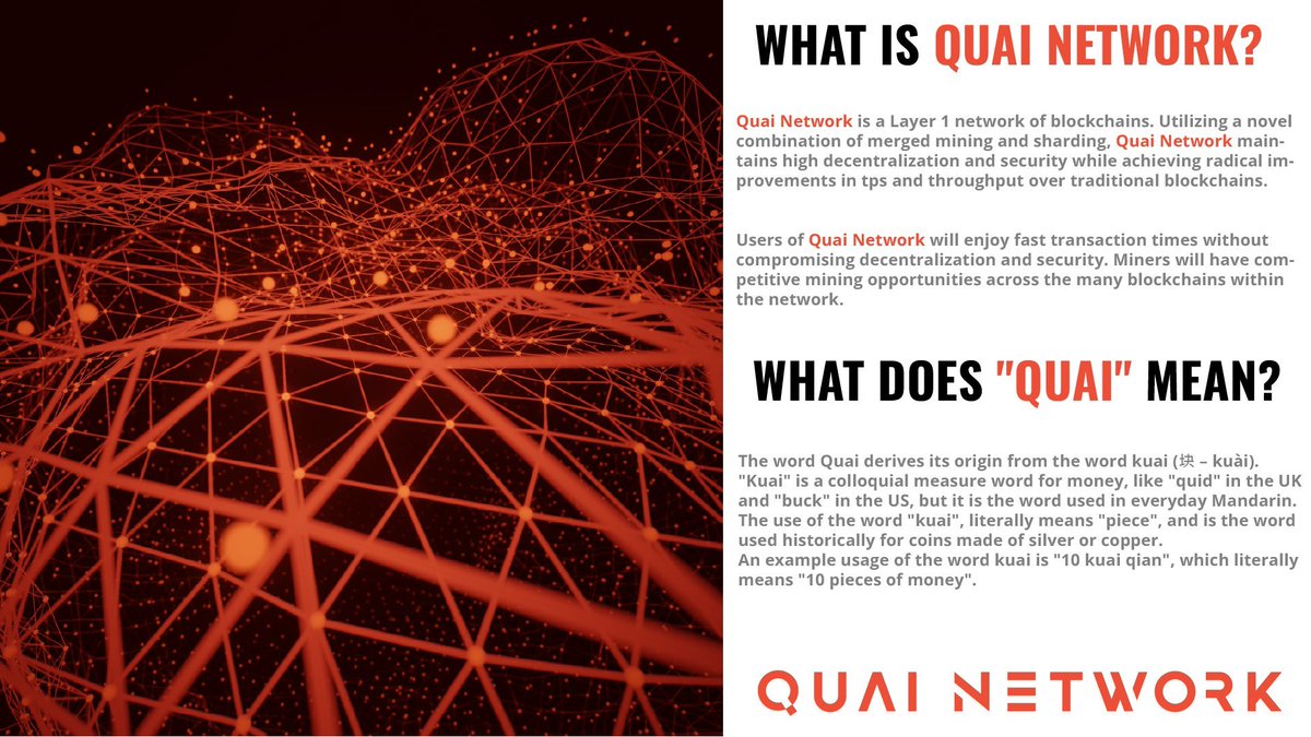 everyone check out <a href="/QuaiNetwork/">Quai Network ⚡️💵</a> , can't wait to start merged mining on #QuaiNetwork.
