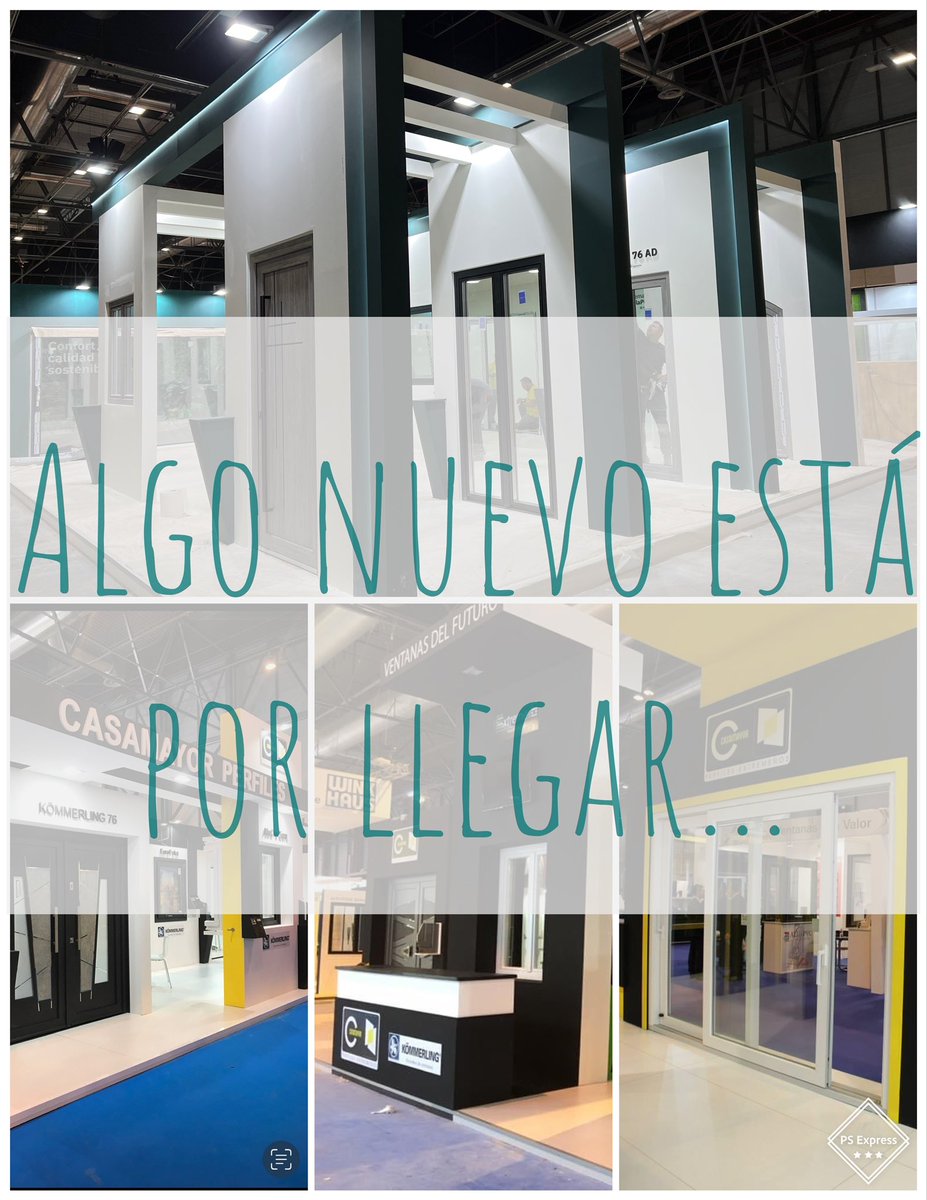 casamayorperfil's tweet photo. Queda menos para conocer las últimas novedades que Casamayor Perfiles tiene preparadas para esta nueva edición de VETECO.
No te las pierdas y conócelas de primera mano.
Os esperamos en nuestro stand 10E12
#VETECO2022 #carpinteriapvc #feria #ventanaspvc
#kommerling https://t.co/og9R4QYFOq
