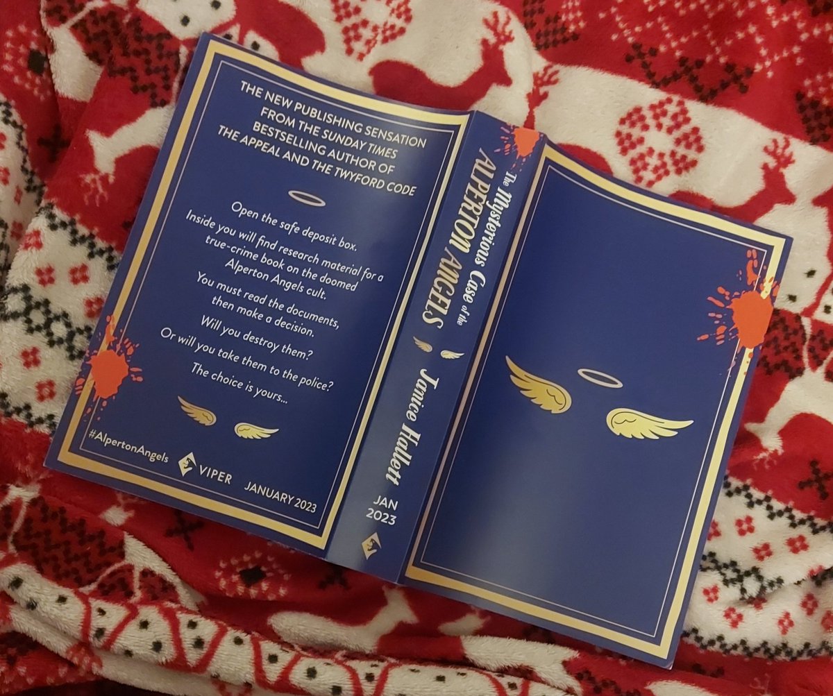 I've been lucky enough to receive an extra proof of The Mysterious Case of the Alperton Angels by Janice Hallett (published January 2023), so I'm doing a #giveaway

To enter:

1. Follow me
2. Tag a friend or two in the comments
3. Retweet

Please see next tweet for Ts and Cs