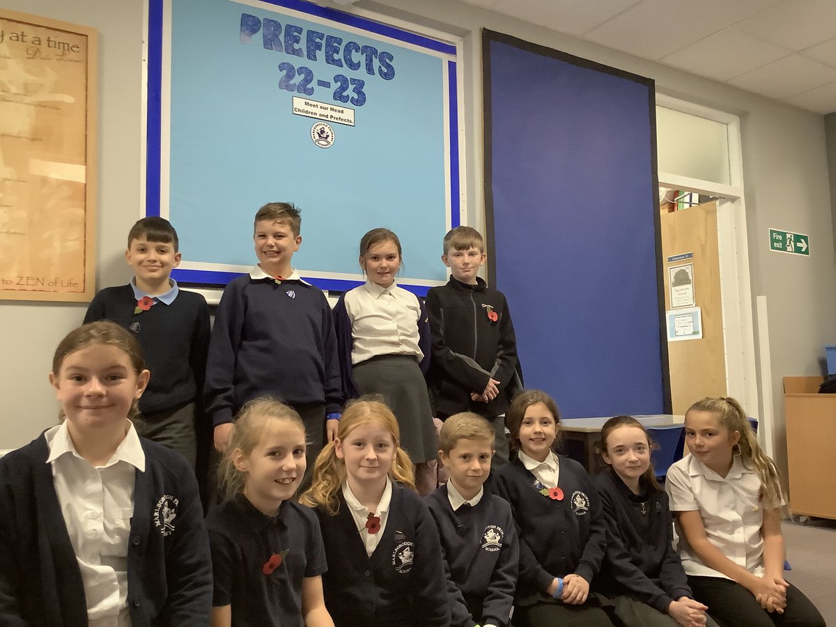 MarlboroughPlym's tweet photo. A huge well done to our newly appointed Head Girl, Head Boy and Prefects. We know you will do a great job. #reachsouth @ReachSouth1 #marlboroughprimaryacademy @MarlboroughPlym #headgirl #headboy #prefect https://t.co/nMTTIGfLMD