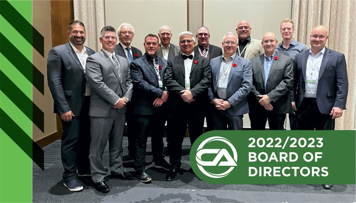 concretealberta's tweet image. Welcome our new President, Richard Reschke, and the 2022/23 Board of Directors: Back: Rob Lali, Mark Langen, Kelly Hines, Curtis Bouteiller, Brenton Smith, Tyler Callaghan.  Front: Kelly Neilands, Toby Piper, Richard Reschke, Ian Paine, Jim Eisenkrein, Glen Furtado.

#localvoice