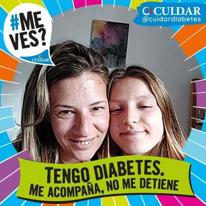 cuidardiabetes's tweet photo. 👀 #MeVes?
¡Es tiempo de ver a la Persona más allá de la Diabetes!
😃Ellos ya son parte de la Campaña!
👉🏼Súmate vos también ingresando a https://t.co/O5ETUNqJSv
🙋🏻♀️Si tenés diabetes,si amás, querés,estás cerca de una persona con DBT,creá tu foto y
compartila en tus Redes! https://t.co/Ygyh0FFAAy