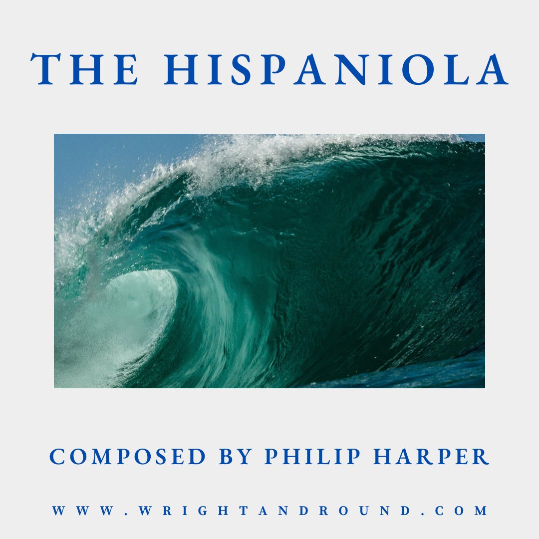Wright & Round Music Publishers Ltd (@wrightandround) on Twitter photo 🎼 NEW TITLE 🎼
🌊THE HISPANIOLA 🌊
A lilting fantasy on several famous sea-songs including Blow the Man Down and My Bonnie Lies Over the Ocean for #brassband by @philipharper1
As played by Glyn Williams <a href="/Coryband/">The Cory Band</a>
This piece is also available as a PDF. 🎼 NEW TITLE 🎼
🌊THE HISPANIOLA 🌊
A lilting fantasy on several famous sea-songs including Blow the Man Down and My Bonnie Lies Over the Ocean for #brassband by @philipharper1
As played by Glyn Williams <a href="/Coryband/">The Cory Band</a>
This piece is also available as a PDF.