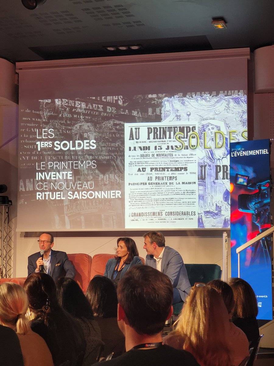 "Nous devons être inventifs dans l'animation évenementielle de nos magasins afin de donner une bonne raison aux clients de venir dans nos magasins au lieu de commander depuis leur canapé" Olivier Schaeffer, DG de Printemps #event