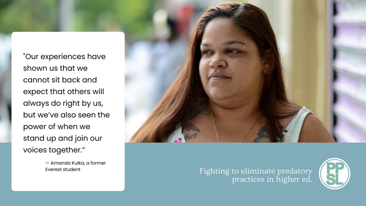 Project on Predatory Student Lending tweet media