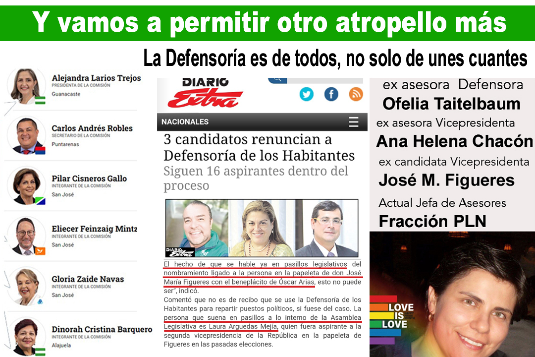 fabiovillalobo5's tweet photo. ✋😎 Mientras ud está pensando en el Catar2022 en la AL planean imponer a Lauro Arguedas como defensora de unes cuentes y repartir el botín de más de 50 plazas entre los que perdieron las elecciones.
¿Que piensa hacer ud al respecto?
¿Cuales diputados quedarán en el ojo publico? https://t.co/Cte3vFdhz0