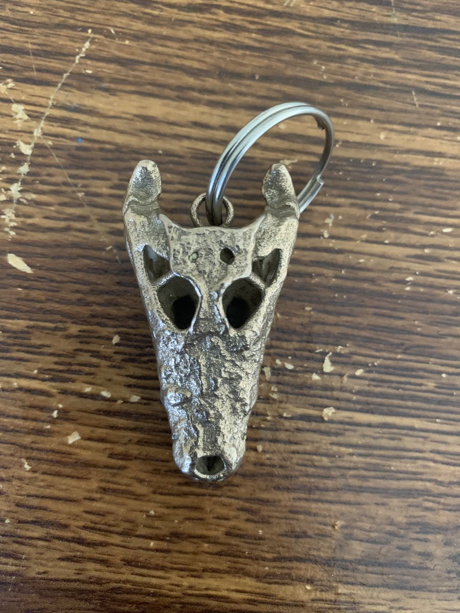 Caiman_fan's tweet photo. A caiman skull pendant that I got from NatureSkulpture on Etsy. 
#caiman https://t.co/ysXIyROHRG