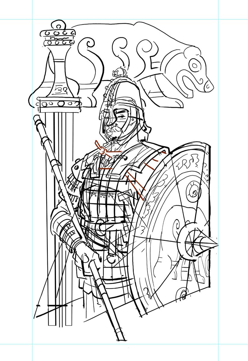Penciled this (historical era) King Arthur during my livedraw. Pressing projects are going to keep me from getting a chance to ink it any time soon, but I'm happy with how it's come so far (probably will be part of a print portfolio of legendary heroes, w/ Beowulf, Mulan, etc) 