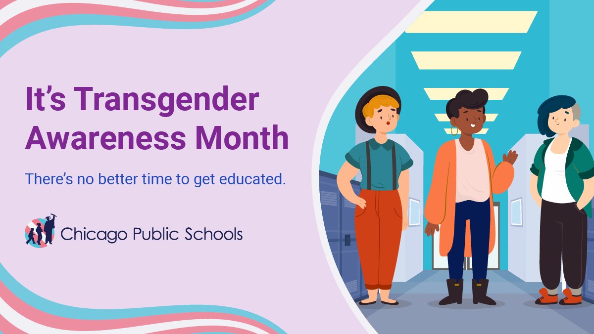 🏳️‍⚧️ CPS supports our transgender and gender diverse students and staff. We are dedicated to providing safe and supportive spaces so our students can learn, thrive, and explore their full selves. 💙 Learn more at cps.edu/lgbtq