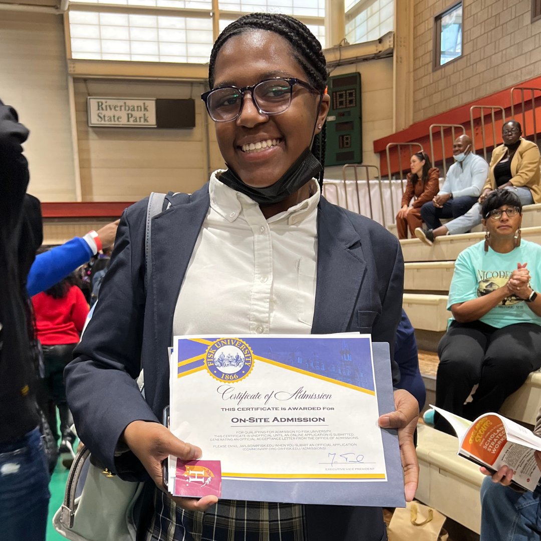CprepHarlem's tweet photo. Acceptances kept rolling in for our #CPREPHarlem scholars during The Malcolm Bernard HBCU Fair this past weekend! This is how you change the world. @DrStevePerry #WeAreCollegeBound #WeAreCapitalPrep @fiskuniversity @VSU_1882 @CoppinStateUniv @WileyCollege @SAU_News https://t.co/8WVkgDsdsc