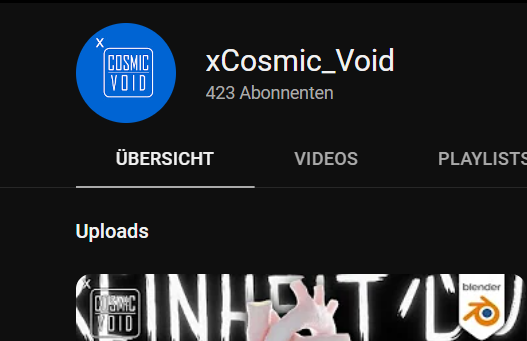 somekvn's tweet photo. xcosmicvoid rebranding auf youtube, maybe new twitterbanner soonie ? 👀👀👀👀👀👀 https://t.co/0Dml3JhPLW
