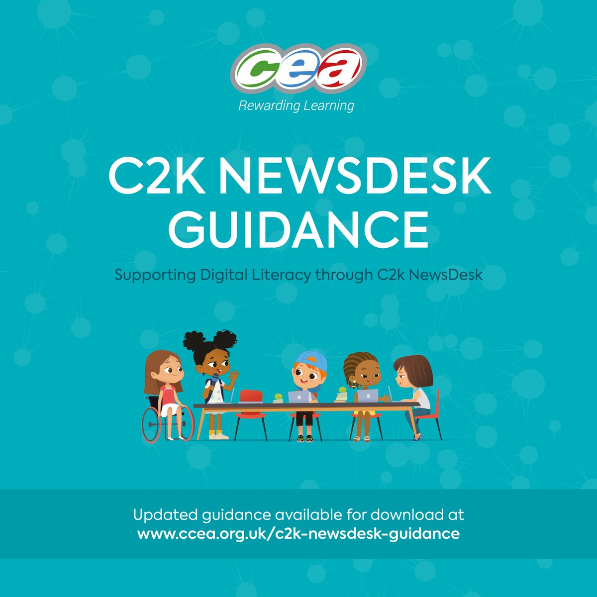 📣Primary teachers, read all about it!
CCEA’s refreshed C2K Newsdesk Guidance is now available on our website:
🔎ccea.org.uk/c2k-newsdesk-g…

This pupil-friendly #DigitalLiteracy resource provides topical news stories &amp; fun activities to support digital citizenship.
#CCEAPrimary