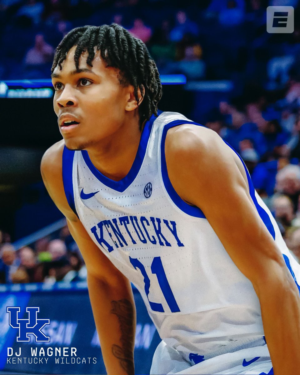 Breaking: DJ Wagner tells @PaulBiancardi he has committed to the University of Kentucky. Wagner is the No. 1 overall prospect in the ESPN 100 for the class of 2023. @SportsCenterNEXT