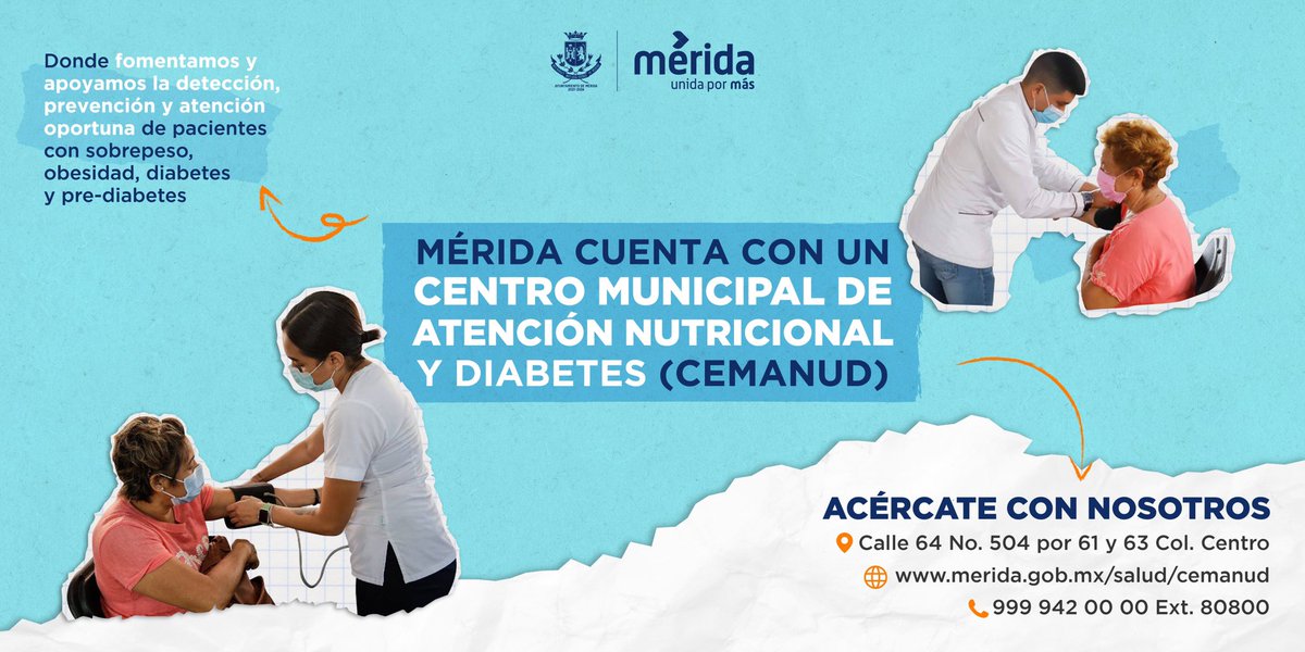 RenanBarrera's tweet photo. El cuidado de la salud es una prioridad, por eso a través del #CEMANUD trabajamos en estrategias de educación, promoción, prevención, atención e investigación alimentaria y nutricional para mejorar la calidad de vida de la ciudadanía. #DíaMundialDeLaDiabetes @MeridaSaludable https://t.co/pdzuS2NyXc