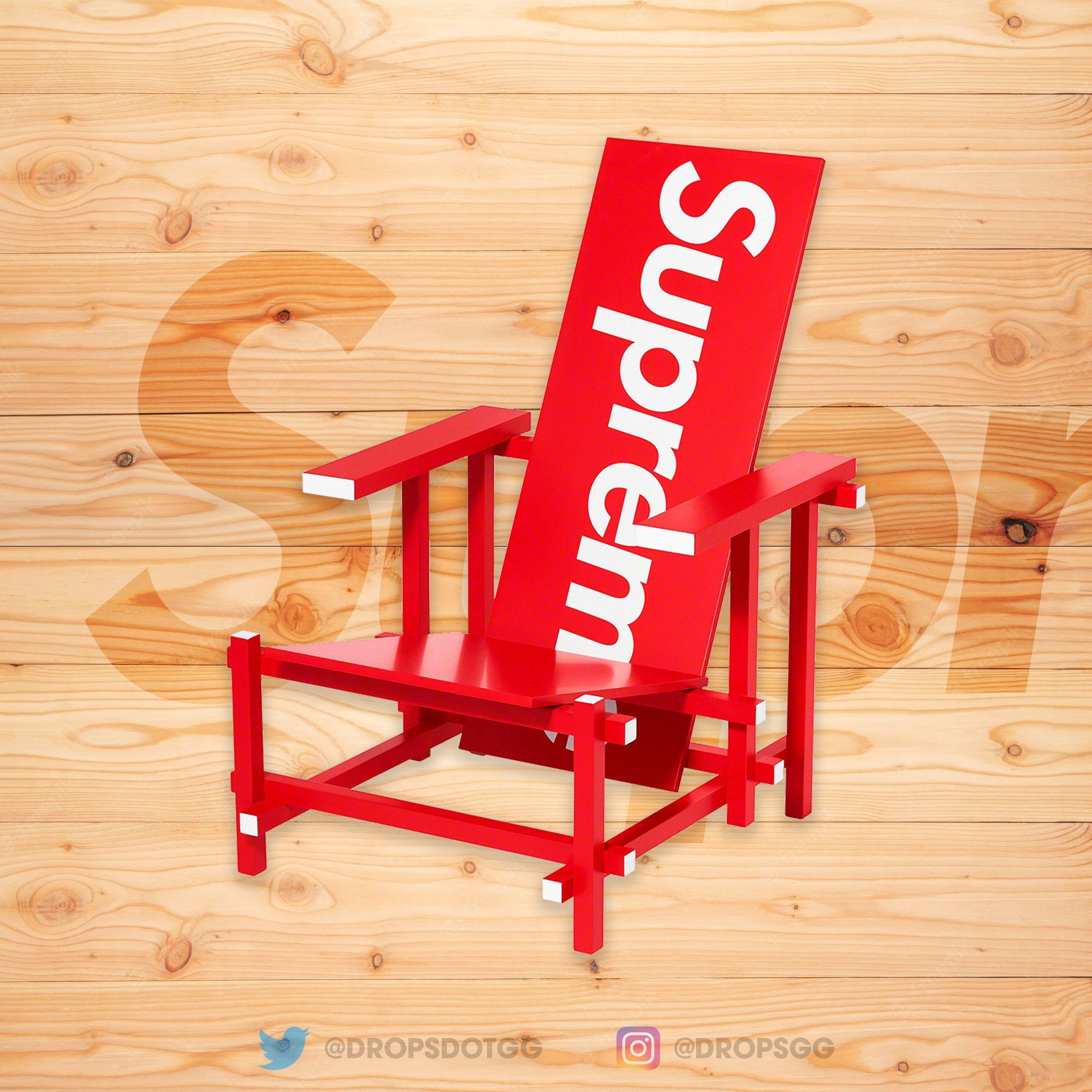 Supreme - Supreme Director&#39;s Chair 【Red】 supreme director's chair red