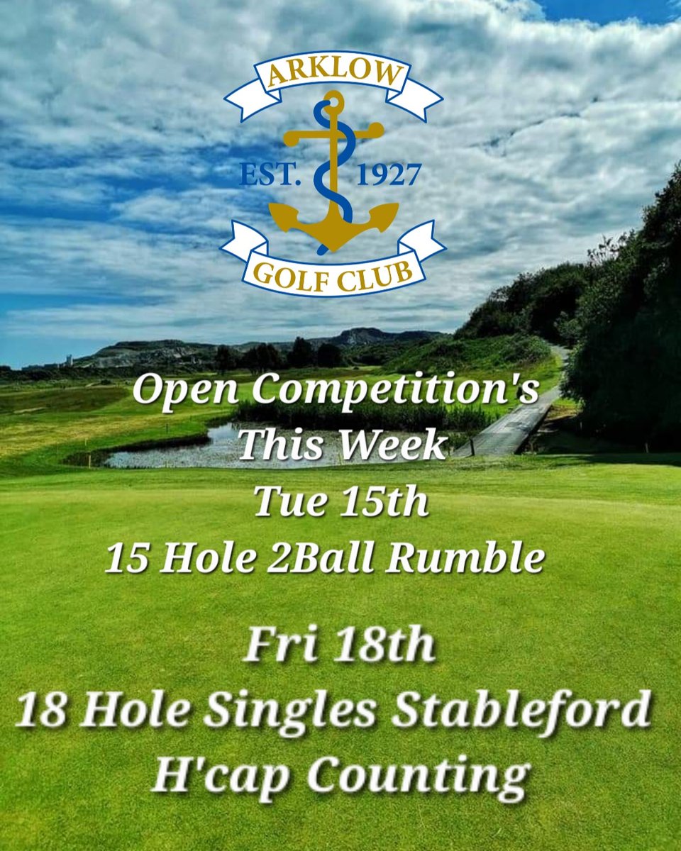 Arklow Golf Links tweet media