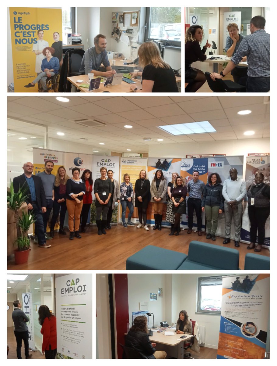 NadiaBouchefa's tweet photo. #Seeph2022
#Onestlàpourvous avec @poleemploi_HDF
Merci Cap emploi, l'AGEFIPH Hauts-de-France, FM Logistic EA, Adéquation, Retravailler Nord-Picardie (RNP), la CPAM,BGE, les centre de réadaptation Le Belloy et Bellealliance, CAP Intérim et la MDPH 👉https://t.co/Kto7oRRjEa https://t.co/viguhyyjzN