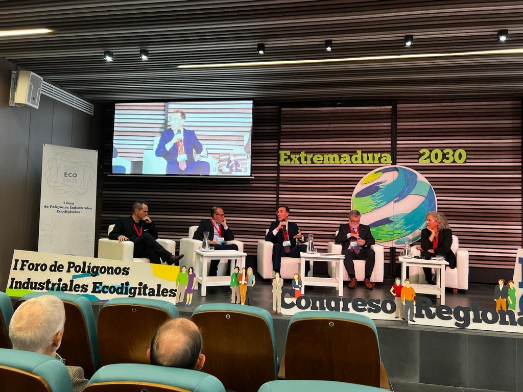🤩🤩AFORO COMPLETO en el I CONGRESO REGIONAL DE ECONOMÍA CIRCULAR 💚EXTREMADURA2030💚 Y EL I FORO DE POLÍGONOS INDUSTRIALES ECODIGITALES! Agradecemos la presencia y colaboración de autoridades, admón. públicas, c. educativos, empresas y aquellas personas que pudieron acompañarnos