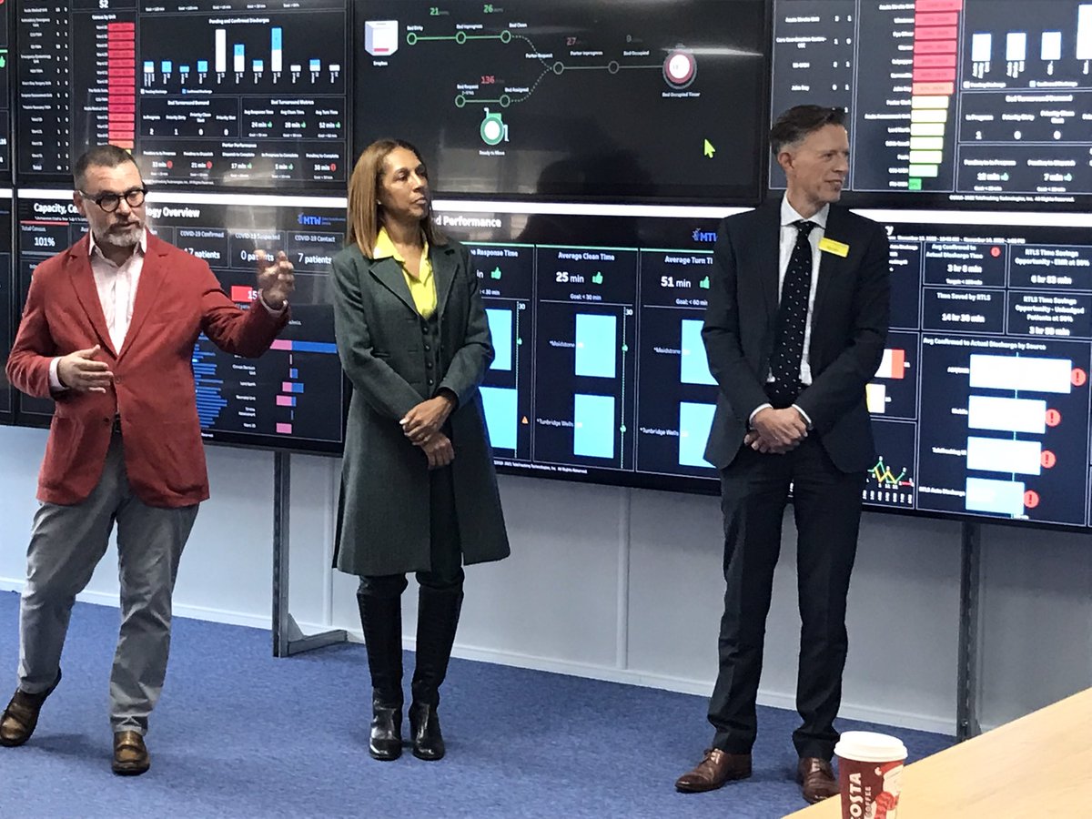 <a href="/MTWnhs/">Maidstone and Tunbridge Wells NHS Trust</a> <a href="/NHSKentMedway/">NHS Kent and Medway</a>  <a href="/CediArticle/">Cedi Frederick 💙💚</a> Thank you for the invite to the opening of the Care Coordination Centre. Wow! Teketracking is really delivering the benefits for patients