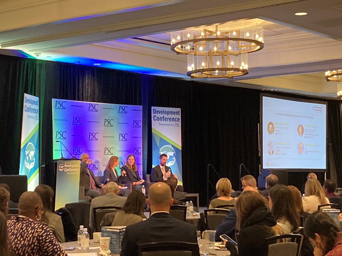 DevTechSys's tweet photo. Congratulations to our partner @AidData's Samantha Custer on her insightful commentary as part of her session at @PSCSpeaks' #PSCdev22.
We are excited to be here w/ other leaders from the intl. development sector to discuss some of the current challenges impacting our work. https://t.co/3G6HZb0uTj