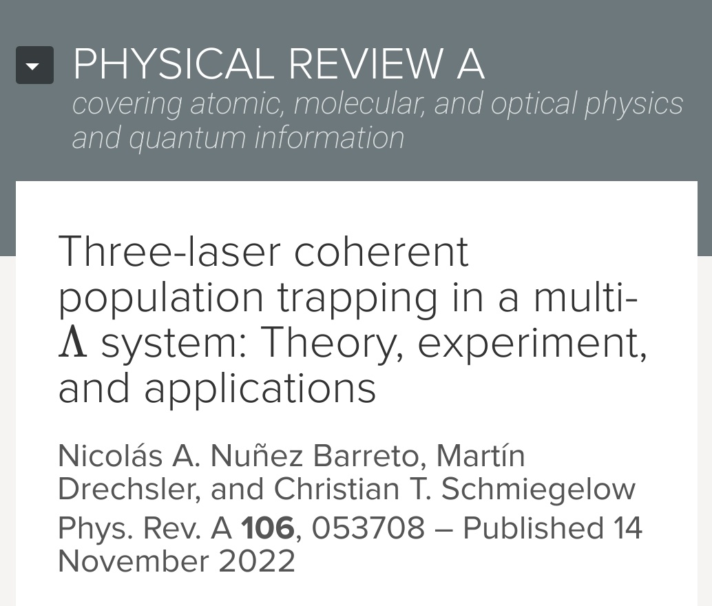 C. T.  Schmiegelow tweet media