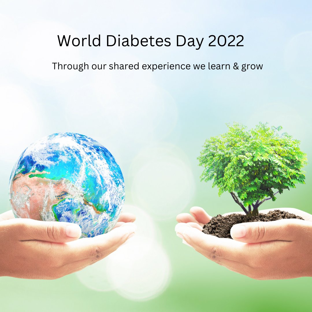 A big shootout to everyone touched by diabetes on #WorldDiabetesDay2022 The theme is education. A lot of work to be done there. Be open to learn from lots of different means. You learn so much from the experience of living with the ever changing goal posts that is diabetes 💙💙💙