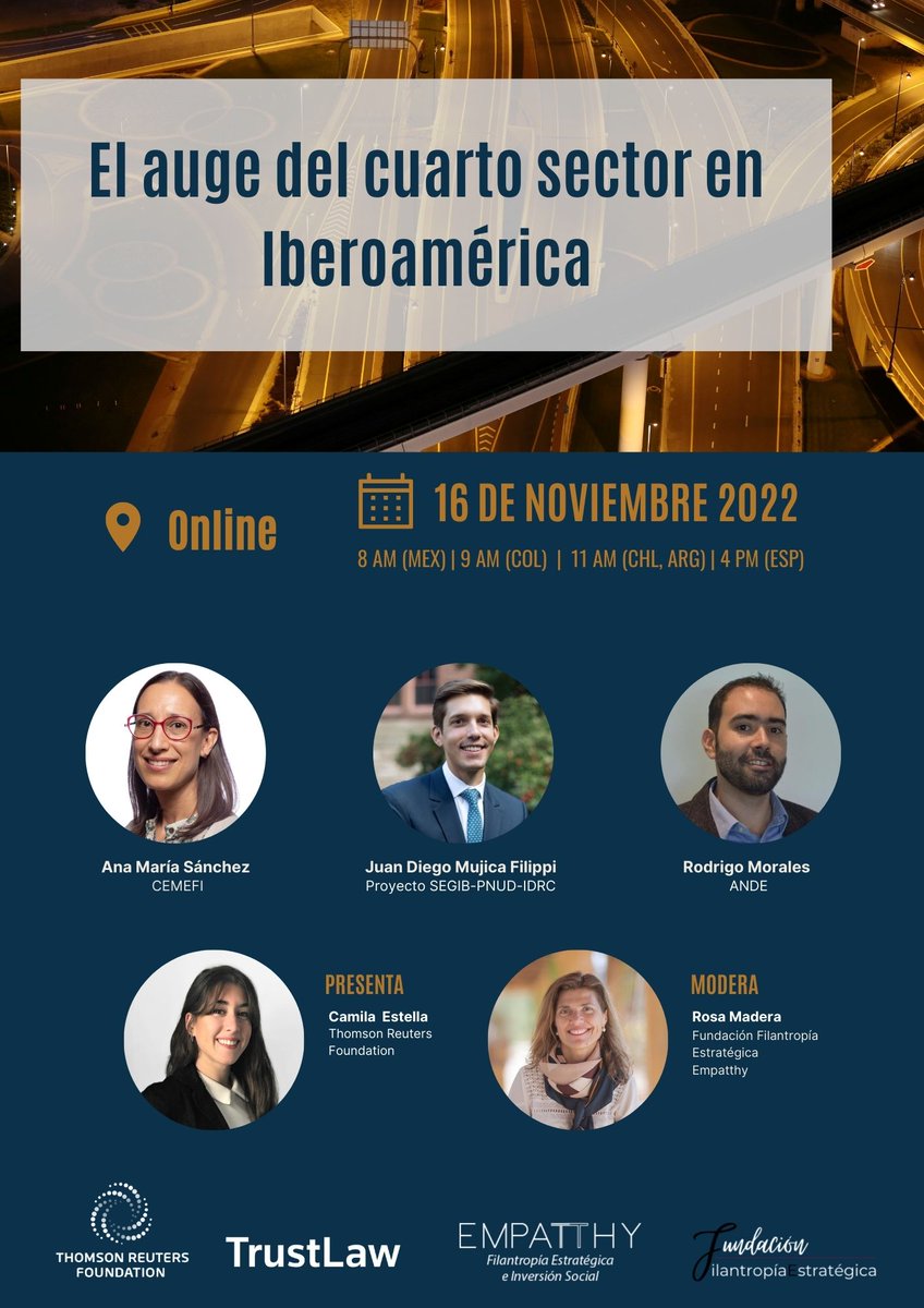 Cemefi's tweet photo. 🔸 ¿Qué es el cuarto sector?
🔹 ¿Cuál el rol de las organizaciones intermediarias? Te invitamos al encuentro virtual: El Auge del Cuarto Sector en Iberoamérica. Participa @anamariasanro de #Cemefi para dialogar estos temas.
🗓️ 16 noviembre | ⏰8:00h
🔗https://t.co/fh51U2rXdR https://t.co/kw9H0t62fl