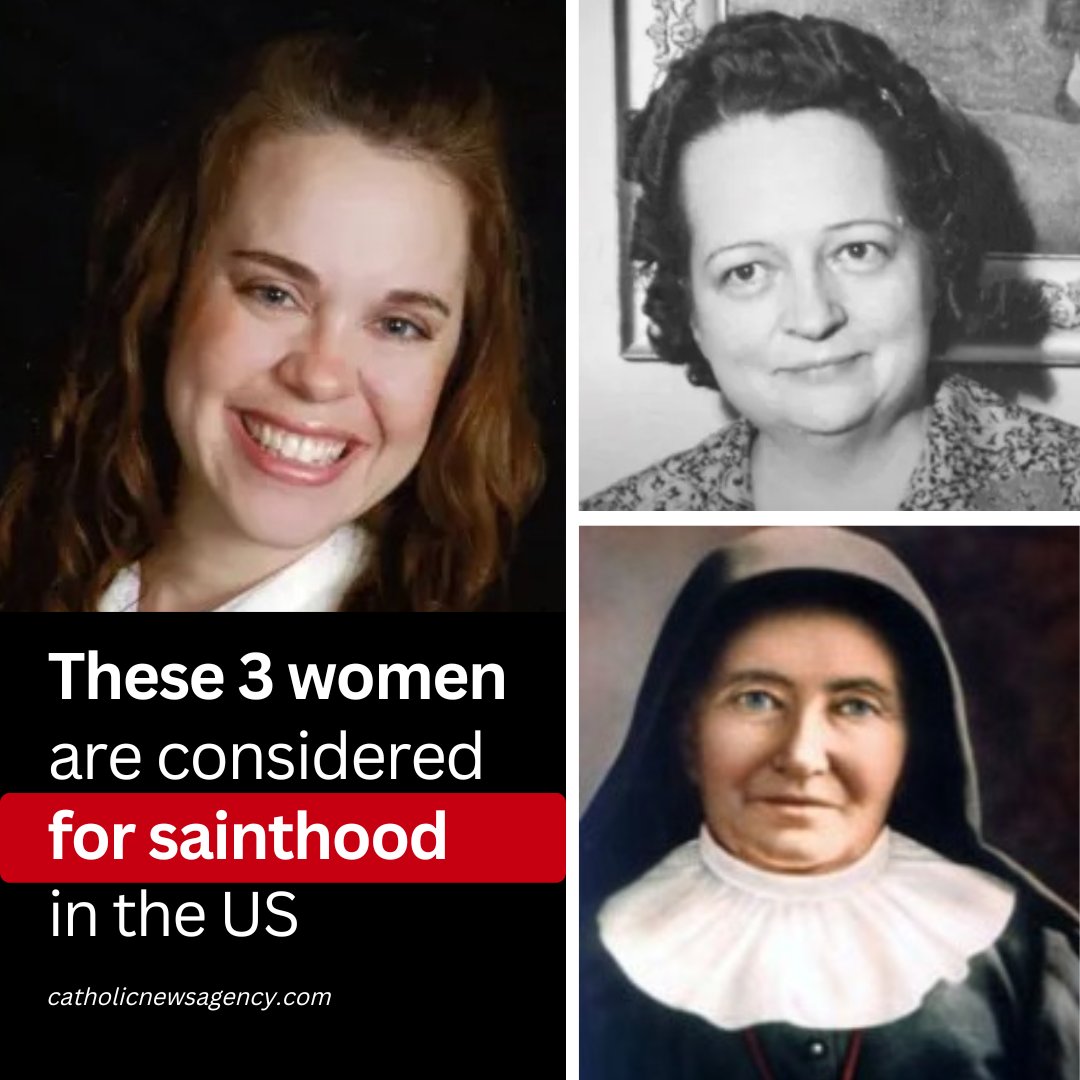 The U.S. Catholic bishops are preparing to vote on whether to advance the causes for sainthood for three American women.

Learn more about these inspiring women here: bit.ly/3X4zYxt
