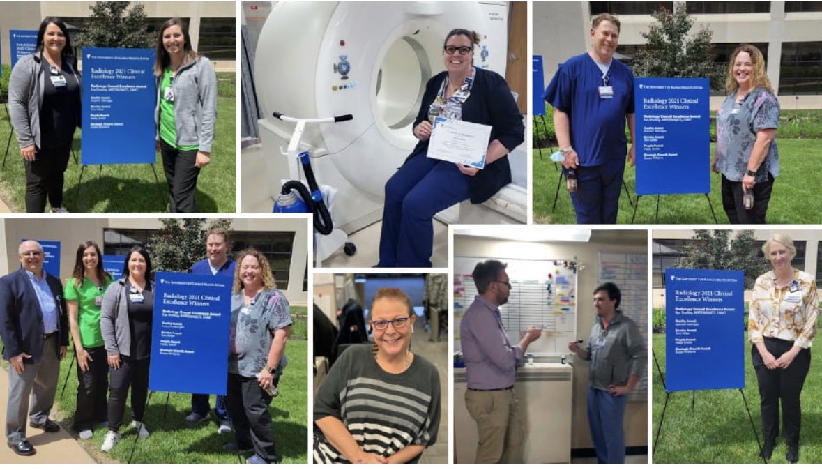 Thank you to our entire radiology team for always providing stellar patient care! Our KC radiology team provides care at 15 locations around the metro, seeing over 400,000 patients this past year and performing over 450,000 therapeutic procedures! #radiologyappreciation