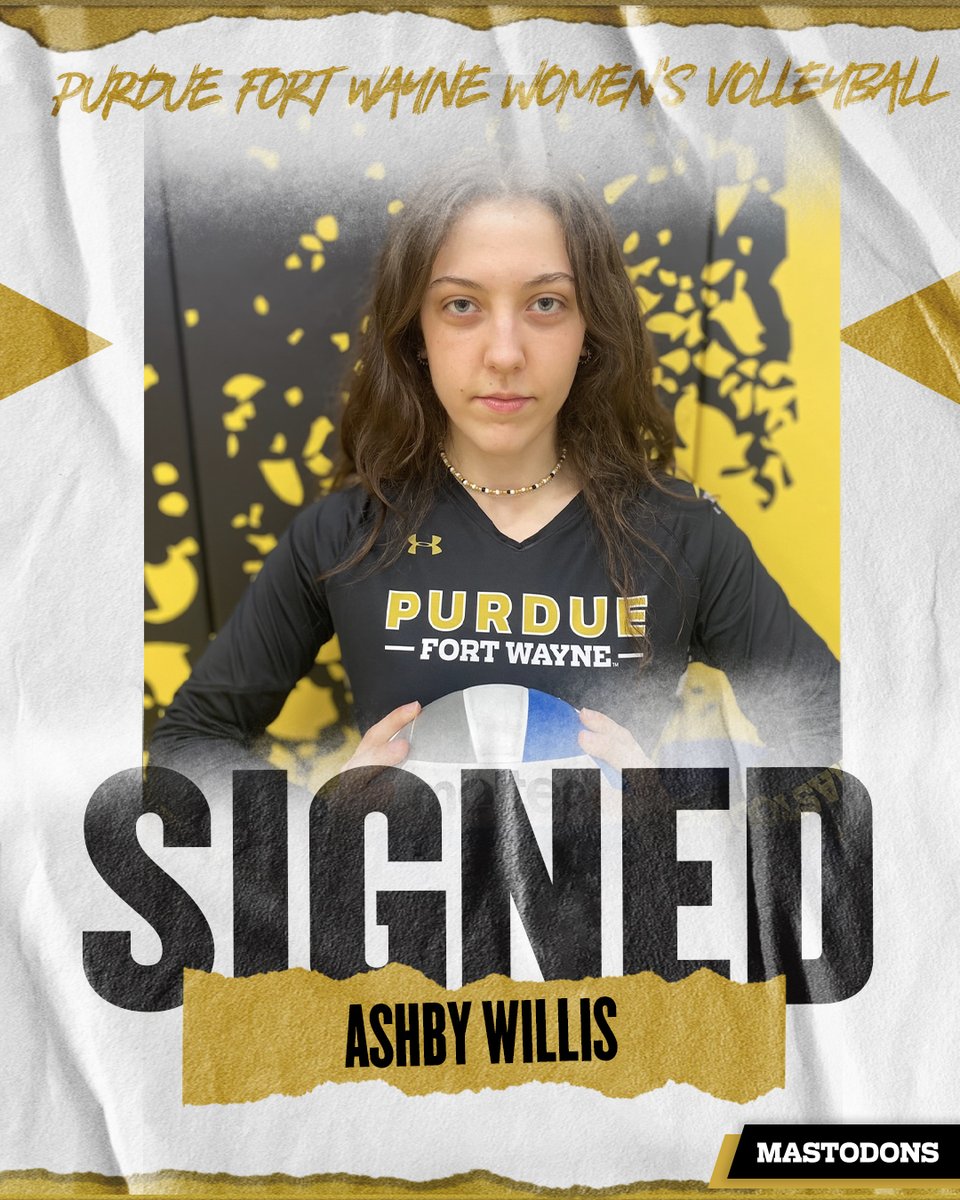 MastodonWVB's tweet photo. A 6-foot outside hitter from Mount Carmel, Illinois, please welcome Ashby Willis!

#FeelTheRumble #HLVB https://t.co/lnmmwXkWjS