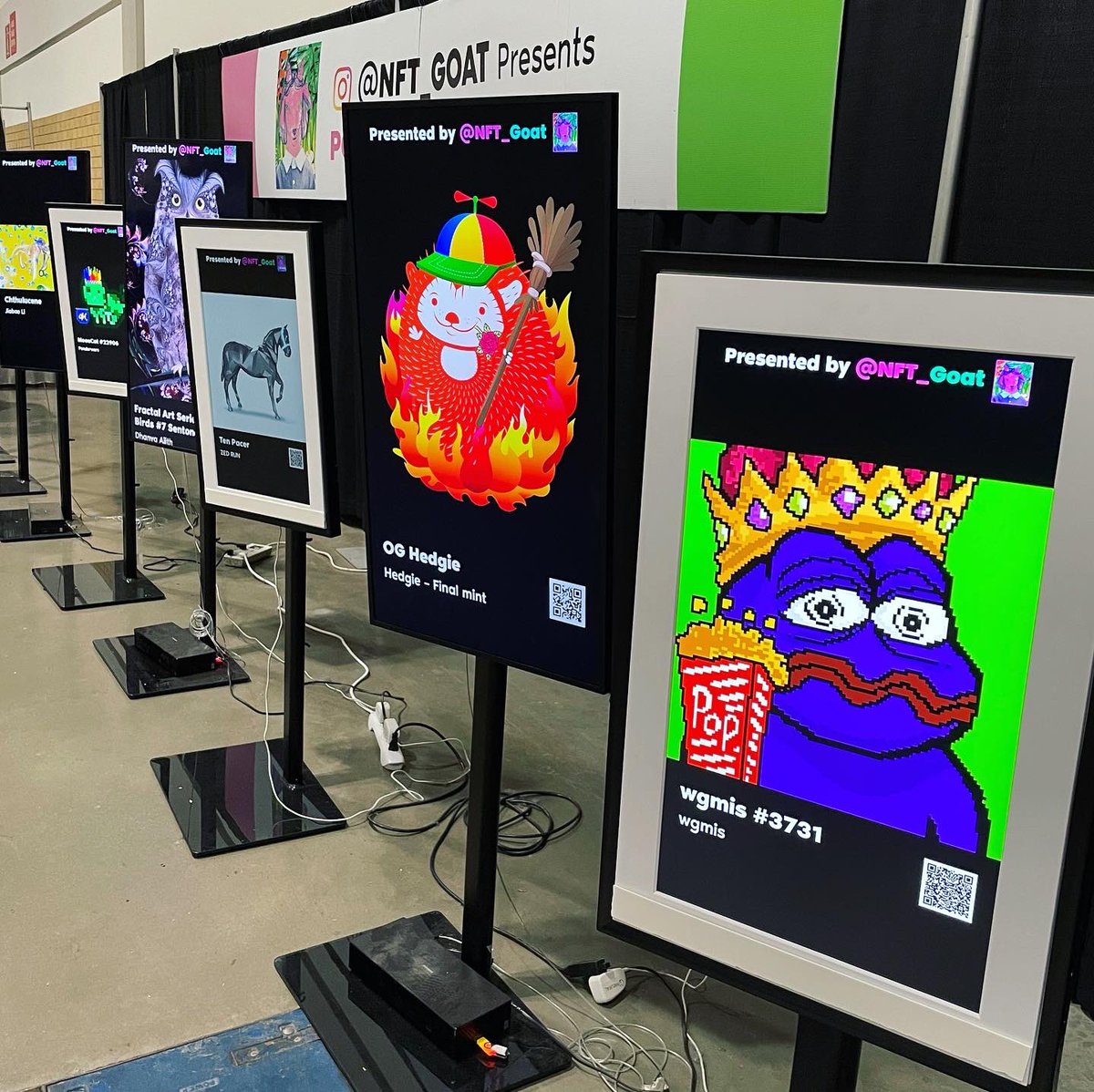 NFTgoat_art's tweet photo. Featured here: 
PEPECASH
GIVEKUDOS
SHPINX
@wgmis #3731 by @desultor_ 
@CryptoPunkPepes #19101

💜🐐 https://t.co/ljNrwqrIeU