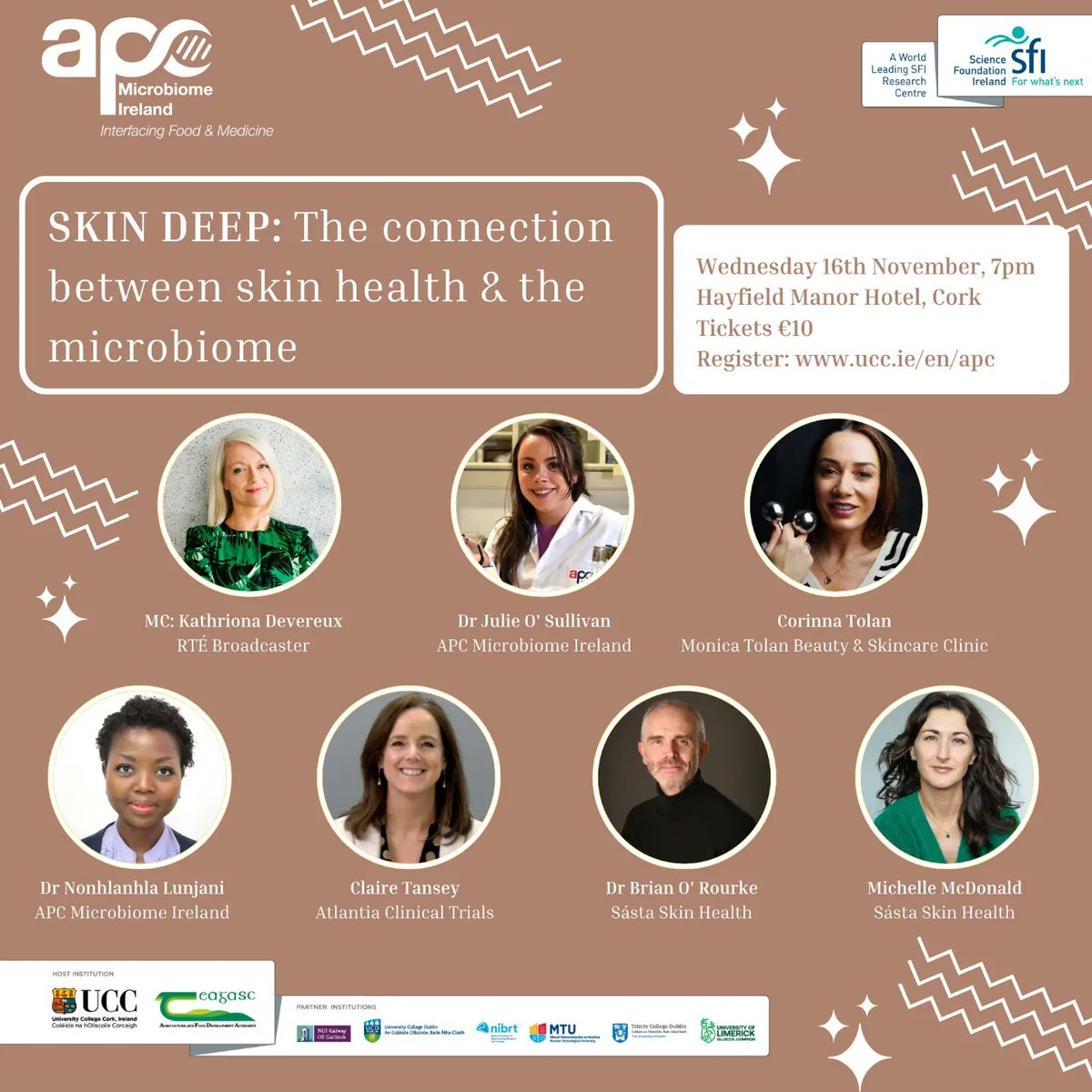 T-minus 2 days to our science week public event: Skin Deep: the connection between Skin health & the microbiome , really looking forward to it- it's for everyone 🤗Register here conference.ucc.ie/skin-deep-the-… @CorkScience @Pharmabiotic @scienceirel