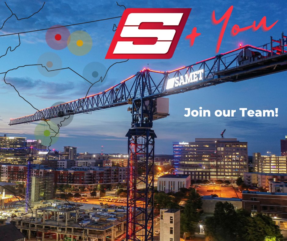 sametcorp's tweet image. Join us and take your career to new heights! #thisissamet #sametcorp #nowhiring