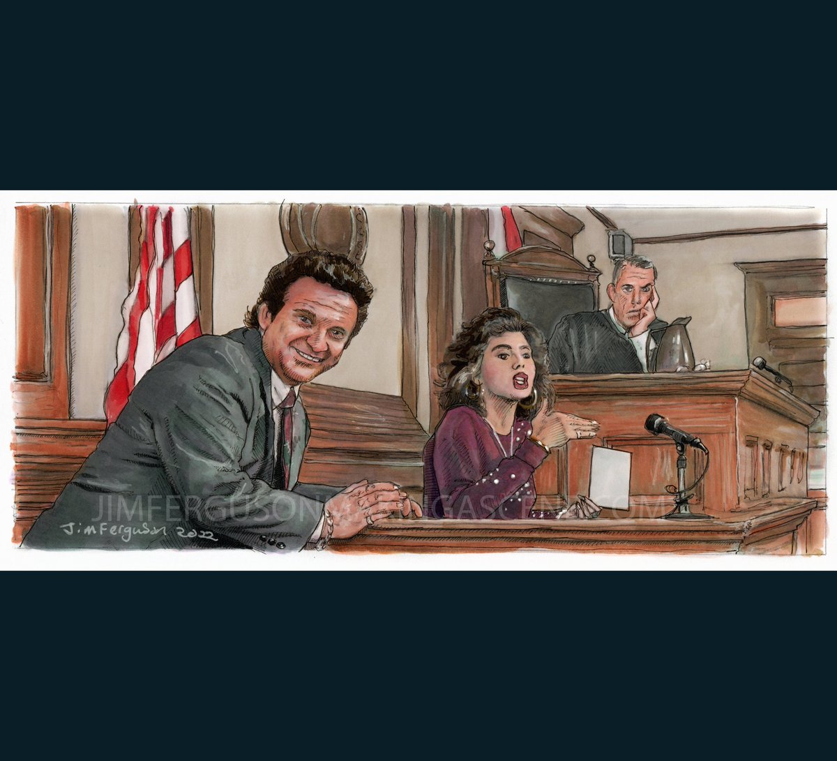 Jimbeanus's tweet photo. In my #etsy shop: My Cousin Vinny - The defense is wrong Poster Print By Jim Ferguson https://t.co/PG2Wt48zfL  #jimferguson #art #movieart #wallart #canvas #framedart #joepesci https://t.co/Ui2yYrNXtW